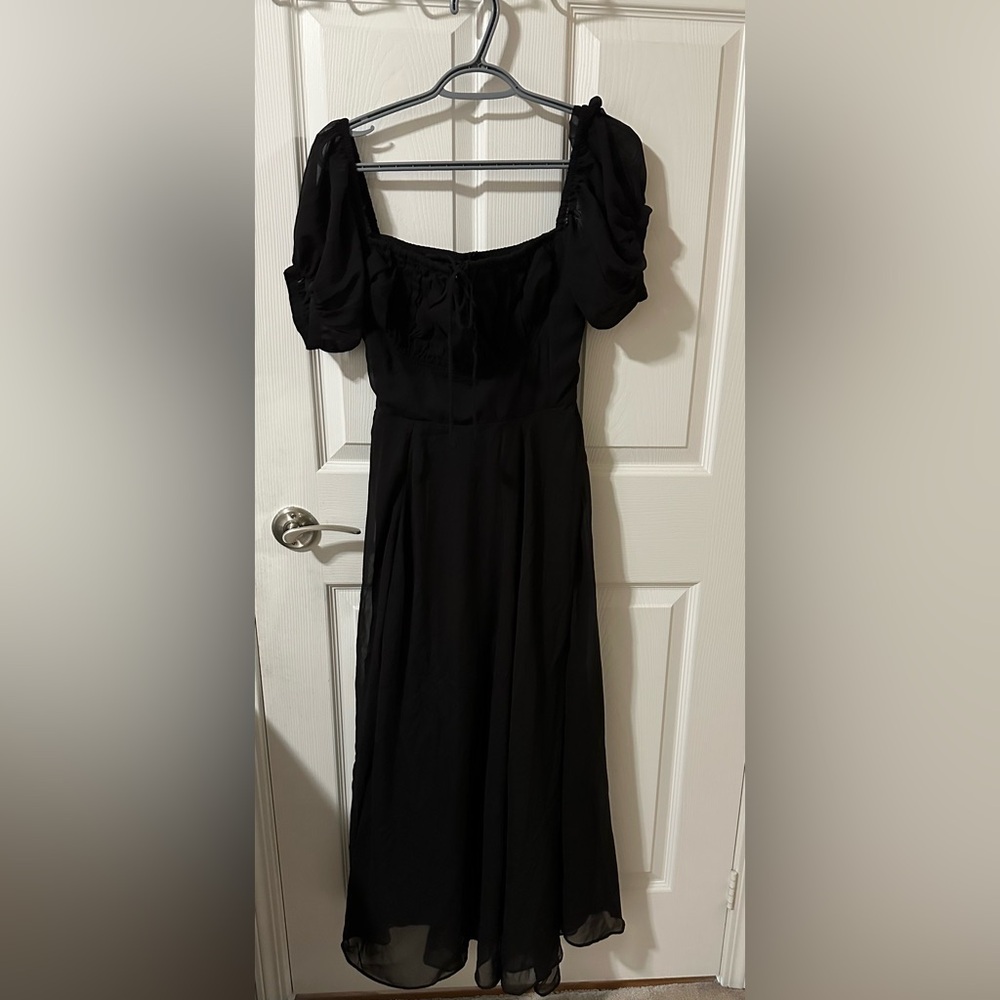 Black Corset Maxi Dress | Size: XS | Brand New